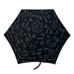 Mathematical-seamless-pattern-with-geometric-shapes-formulas Mini Folding Umbrellas by Salman4z