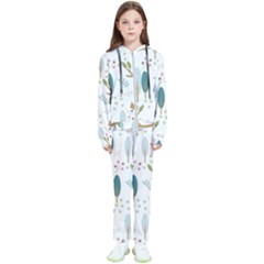 Pattern-sloth-woodland Kids  Tracksuit by Salman4z