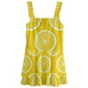 Lemon-fruits-slice-seamless-pattern Kids  Layered Skirt Swimsuit View1