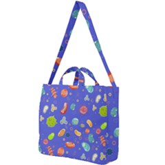 Virus-seamless-pattern Square Shoulder Tote Bag by Salman4z