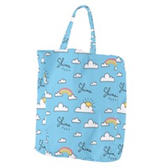 Sky-pattern Giant Grocery Tote by Salman4z