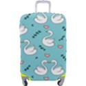 Elegant Swan Pattern Design Luggage Cover (Large) View1