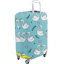 Elegant Swan Pattern Design Luggage Cover (Large) View2