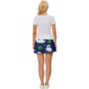 Swan Pattern Elegant Design Women s Skort View4