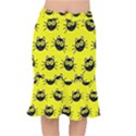 Cats Heads Pattern Design Short Mermaid Skirt View1