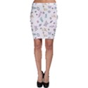 Doodle Pattern Bodycon Skirt View1