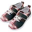 Deer Animal Moon Planet Space Fantasy Kids  Velcro Strap Shoes View2