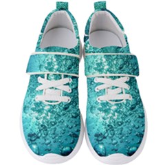 Nature Wallpaper Bubbles Water Bubbly Men s Velcro Strap Shoes by pakminggu