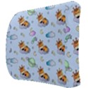 Pattern Giraffe Animal Seamless Scrapbooking Blue Back Support Cushion View3