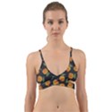 Pineapple Background Pineapple Pattern Wrap Around Bikini Top View1