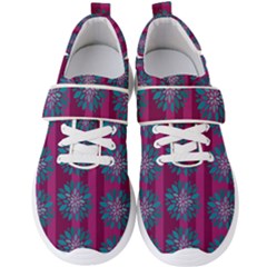 Art Floral Pattern Flower Seamless Decorative Men s Velcro Strap Shoes by pakminggu