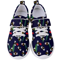 Art Floral Design Pattern Floral Pattern Women s Velcro Strap Shoes by pakminggu