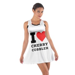 I Love Cherry Cobbler Cotton Racerback Dress by ilovewhateva