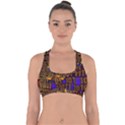 Binary Code Transformation Cross Back Hipster Bikini Top  View1