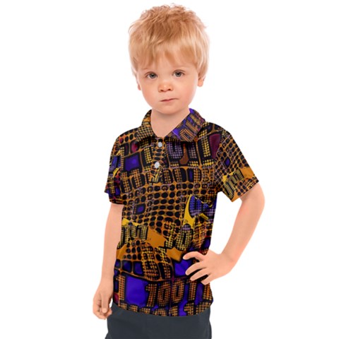 Binary Code Transformation Kids  Polo Tee by pakminggu