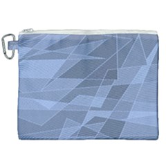 Lines Shapes Pattern Web Creative Canvas Cosmetic Bag (xxl) by danenraven