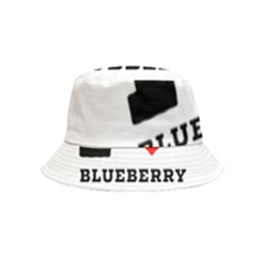 I Love Blueberry Cobbler Bucket Hat (kids) by ilovewhateva