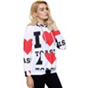 I love toast Women s Lightweight Drawstring Hoodie View3