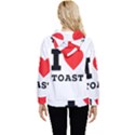 I love toast Women s Lightweight Drawstring Hoodie View4