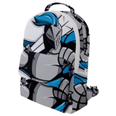 Sword Knight Fictional Character Legionary Warrior Flap Pocket Backpack (small) by danenraven