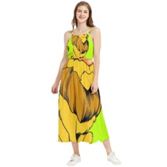 Lion Cartoon Parody Boho Sleeveless Summer Dress by danenraven