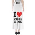 I love white wine Full Length Maxi Skirt View2