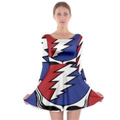 Grateful Dead Long Sleeve Skater Dress by Mog4mog4