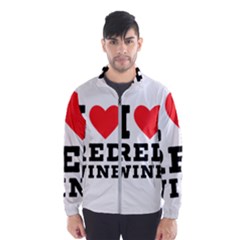 I Love Red Wine Men s Windbreaker by ilovewhateva