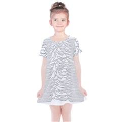 Joy Division Unknown Pleasures Post Punk Kids  Simple Cotton Dress by Mog4mog4