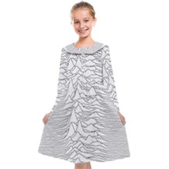 Joy Division Unknown Pleasures Post Punk Kids  Midi Sailor Dress by Mog4mog4