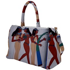 Egypt Fresco Mural Decoration Duffel Travel Bag by Mog4mog4