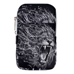 Lion Furious Abstract Desing Furious Waist Pouch (small) by Mog4mog4
