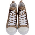 Compass Map Nautical Antique Women s Mid-Top Canvas Sneakers View1