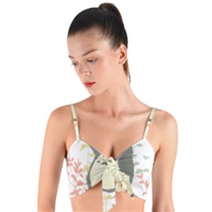 My Neighbor Totoro Cartoon Woven Tie Front Bralet by Mog4mog4