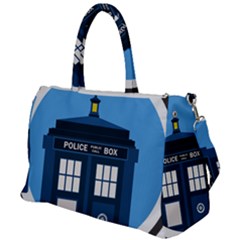 Doctor Who Tardis Duffel Travel Bag by Mog4mog4