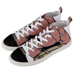 Art Dog Clip Art Men s Mid-top Canvas Sneakers by Mog4mog4