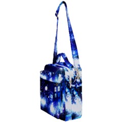 Tardis Background Space Crossbody Day Bag by Mog4mog4