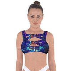 Cartoon Parody In Outer Space Bandaged Up Bikini Top by Mog4mog4