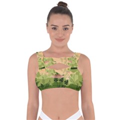 Forest Images Vector Bandaged Up Bikini Top by Mog4mog4