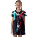 Stay Alive Kids  Asymmetric Collar Dress View1