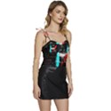 Stay Alive Flowy Camisole Tie Up Top View3