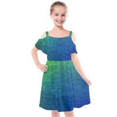 Blue And Green Circuit Board Wallpaper Circuit Board Sketch Kids  Cut Out Shoulders Chiffon Dress by Bakwanart