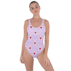 Easter Easter Bunny Hearts Seamless Tile Cute Bring Sexy Back Swimsuit by 99art