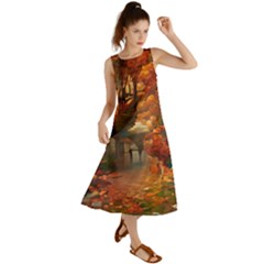 Collage Art Ai Wow Awesome Summer Maxi Dress by 99art