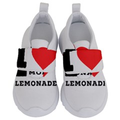 I Love Lemonade Kids  Velcro No Lace Shoes by ilovewhateva