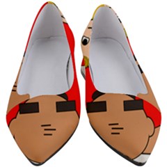 Comic-characters-grandfather Women s Block Heels  by 99art