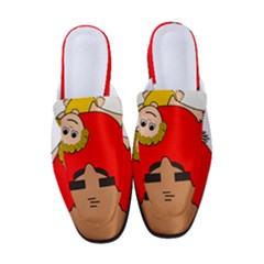 Comic-characters-grandfather Women s Classic Backless Heels by 99art