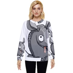 Animal-armadillo-armored-ball- Hidden Pocket Sweatshirt by 99art