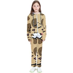 Cat-cartoon-pet-kitten-character Kids  Tracksuit by 99art