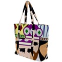 Comic-characters-eastern-magi-sages Zip Up Canvas Bag View1